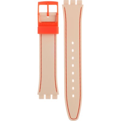 Swatch Plastic - Originals Medium (34mm) /Access/Solar/Musicall/Stop - G/SK/SL/SR/SS/SO28 AGT106 GT106 Soft Day Horlogeband