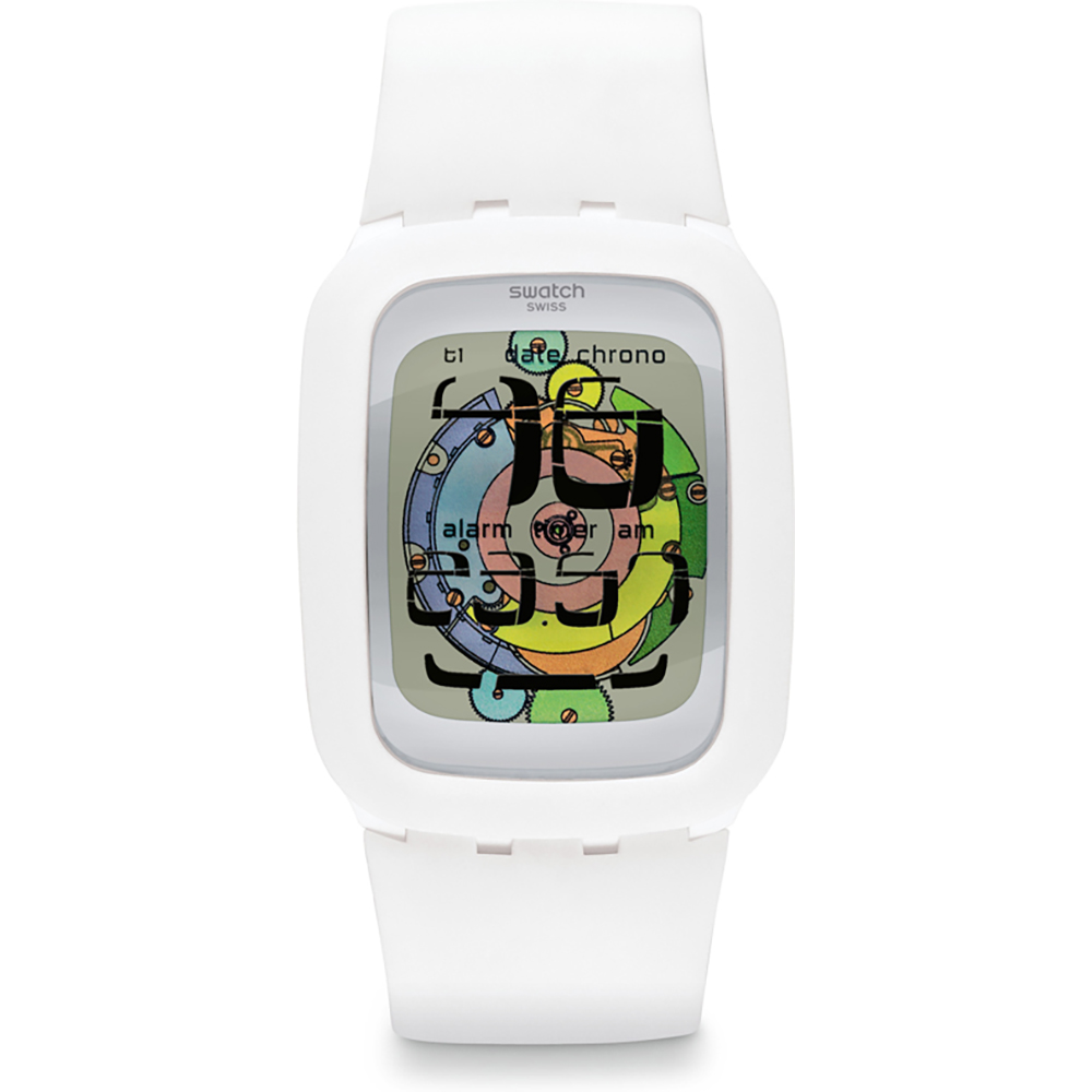 Swatch Touch SURW107 Squaredance Horloge