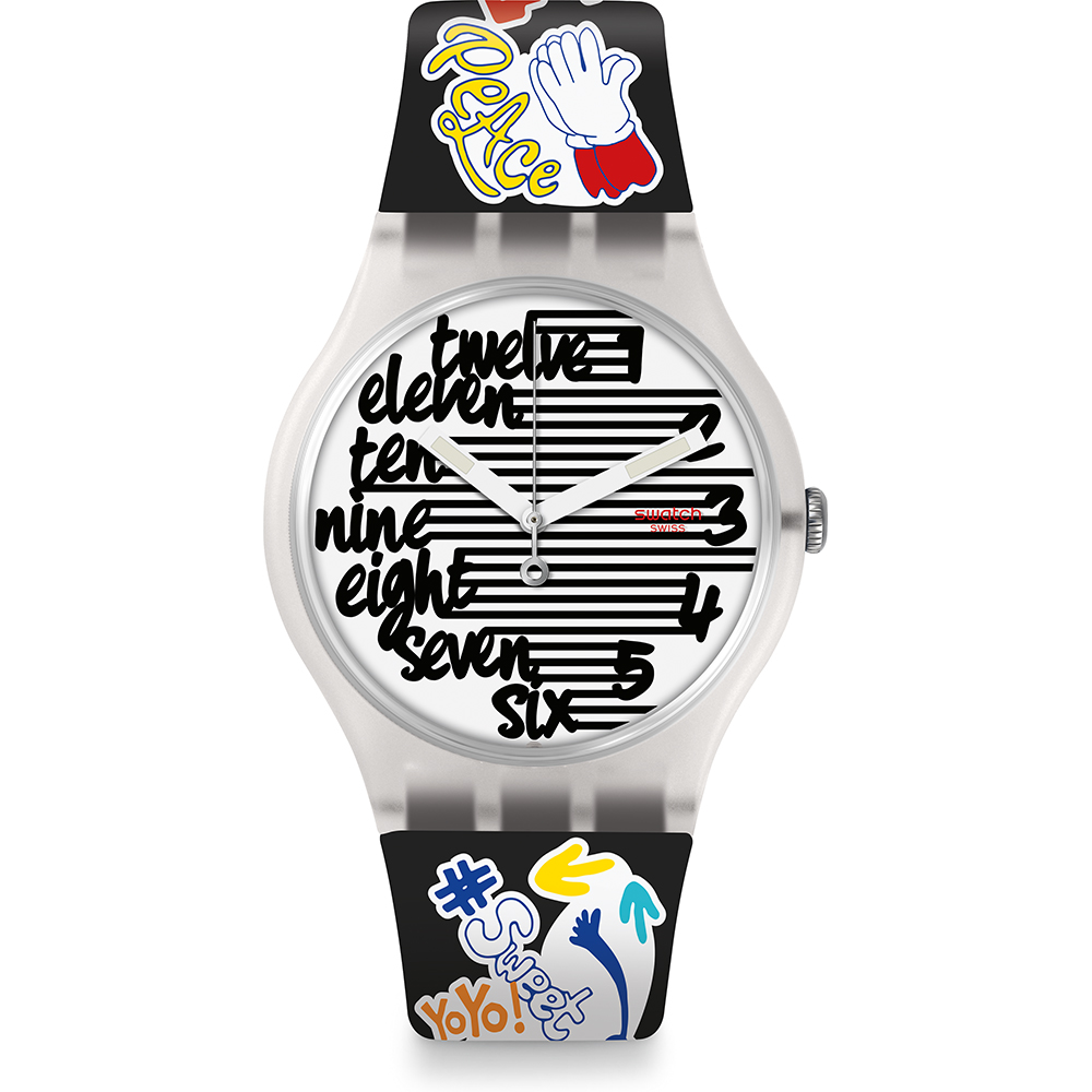 Swatch NewGent SUOW157 Streety Horloge