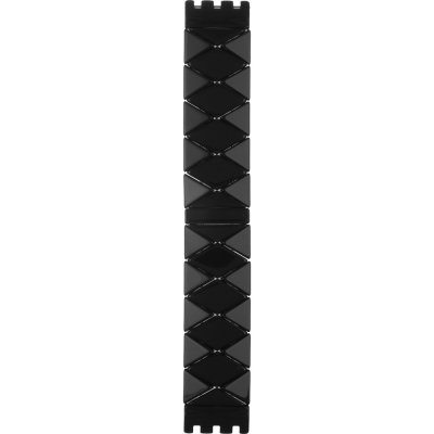 Swatch Plastic - Square SUB 18mm ASUBB127B SUBB127 Chalkboard Strap Small Horlogeband