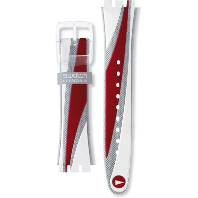 Swatch Plastic - Jelly In Jelly - SUJ ASUMK104 SUMK104 Schneespur Horlogeband