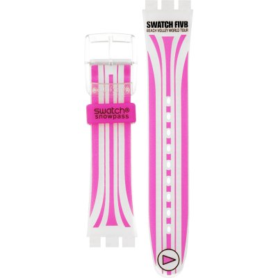 Swatch Plastic - Jelly In Jelly - SUJ ASUMK105 SUMK105 Earth Line Horlogeband