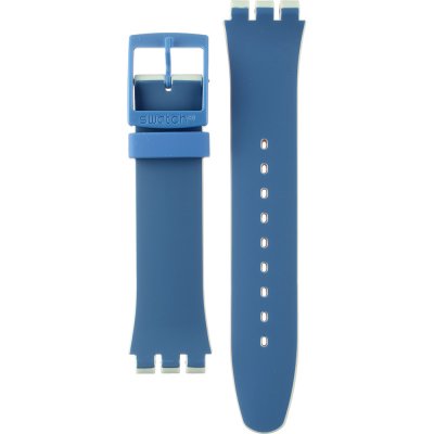Swatch Plastic - Originals Large (41mm) SUO/SO29/SO32 ASUOS403 SUOS403 Blue layered Horlogeband