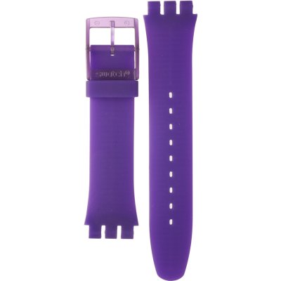 Swatch Plastic - Originals Large (41mm) SUO/SO29/SO32 ASUOV100 SUOV100 Purple Lacquered Horlogeband