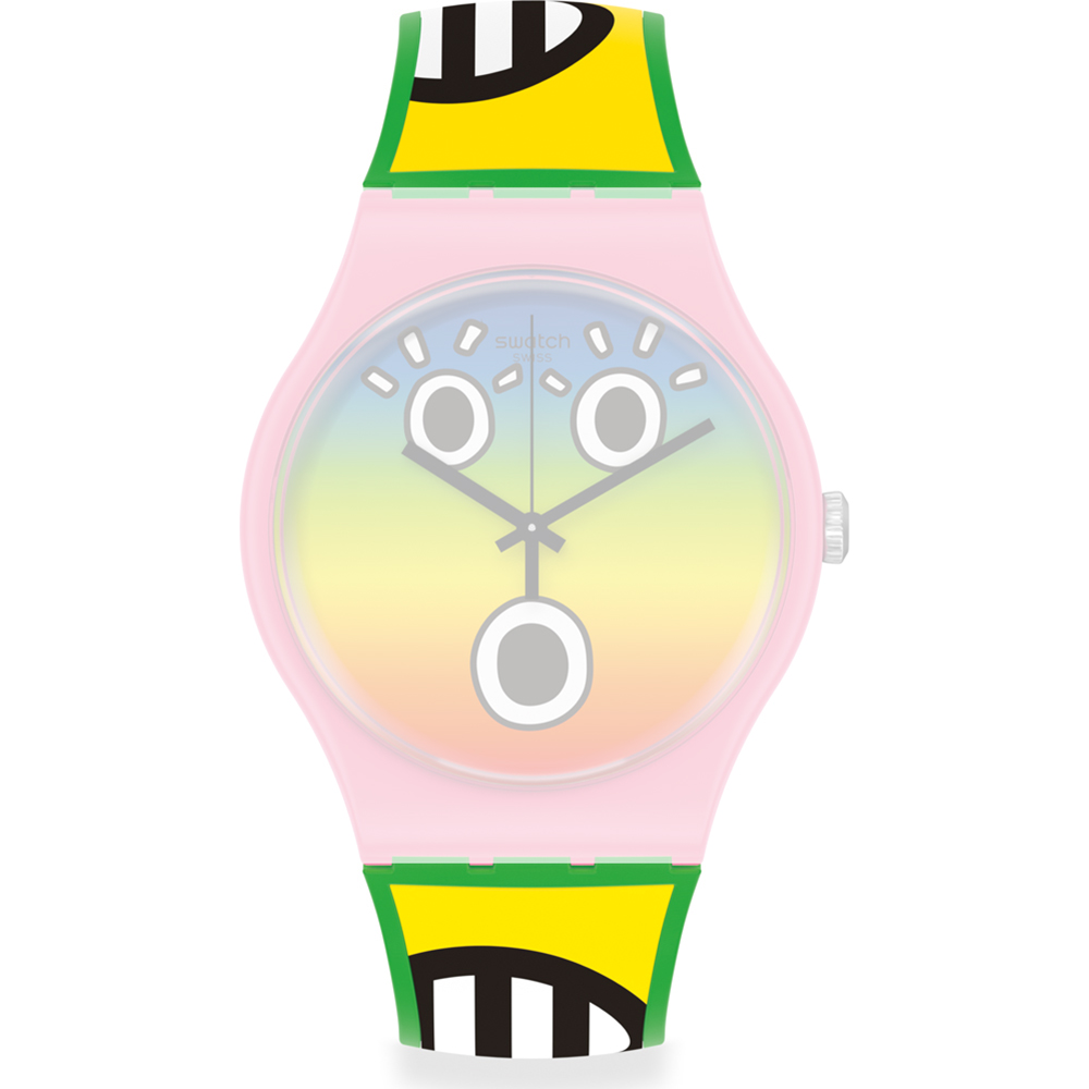 Swatch bandjes ASUOZ324S Does the IT tick • Officieel merkdealer
