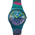 Swatch Originals Large (41mm) SUOZ374 Destination Tokyo - Expressway to the future Horloge