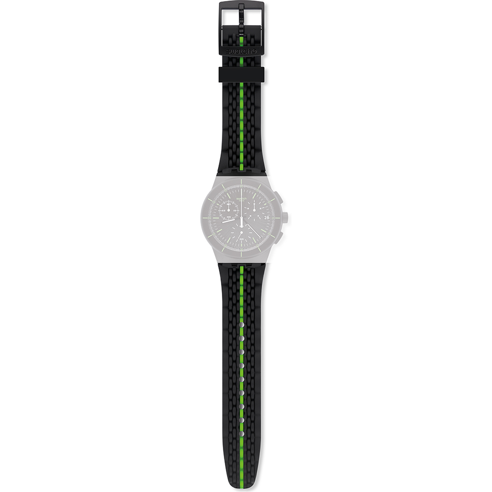 Swatch bandjes ASUSB409 Laser Track • Officieel merkdealer • Horloge.nl