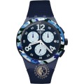 Swatch New Chrono Plastic SUSN414 Camoblu Horloge