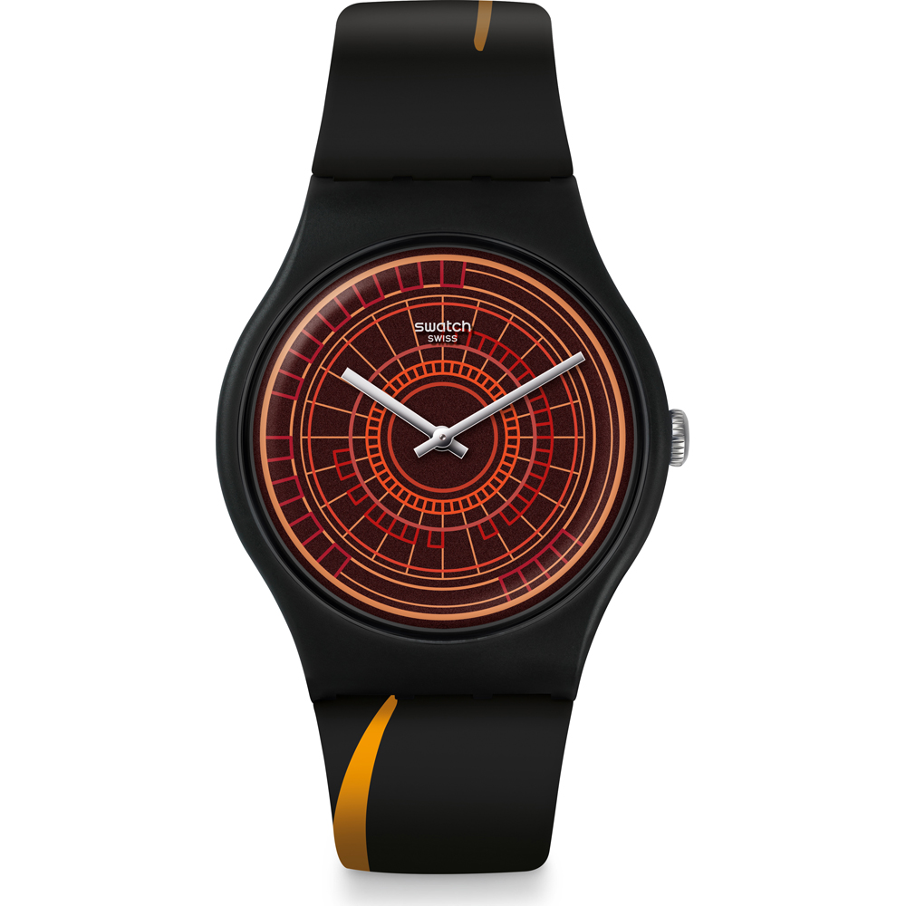 Swatch NewGent SUOZ304 The World is Not Enough Horloge