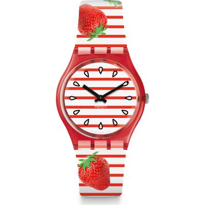 Swatch Originals Medium (34mm) GR177 Toile Fraisee Horloge
