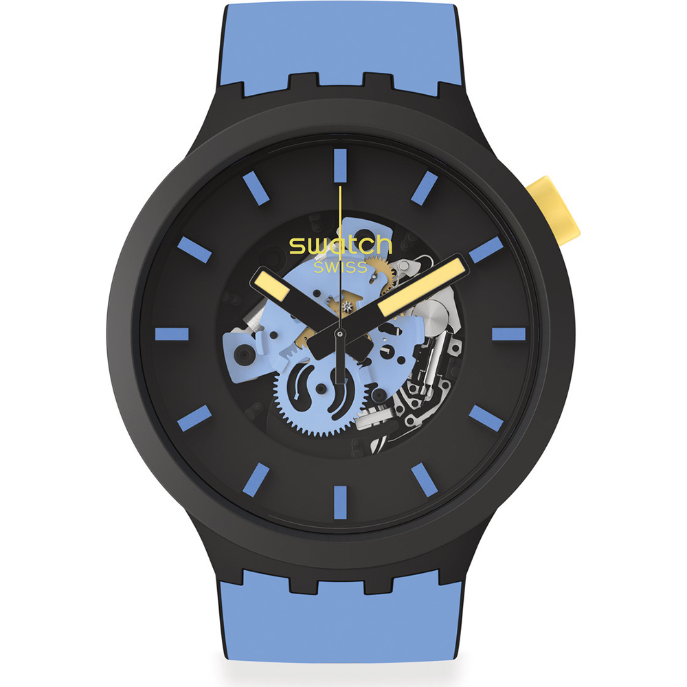 Swatch Big Bold SB03B108 Travel By Day Horloge