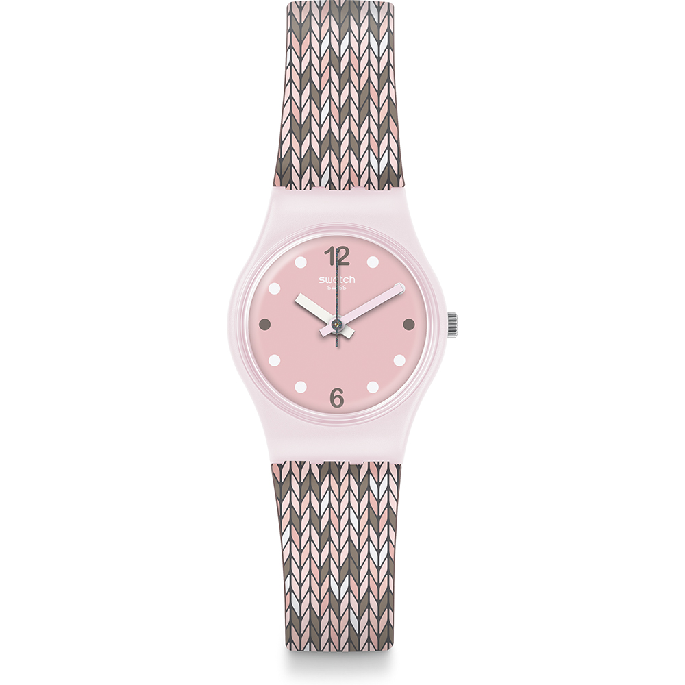 Swatch Standard Ladies LP151 Trico'Pink Horloge