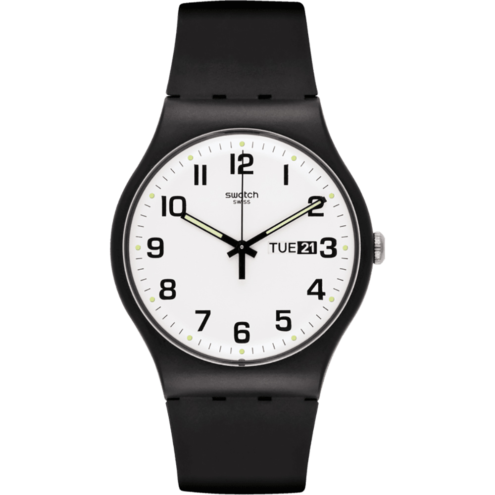 Swatch NewGent SO29B703 Twice Again Horloge