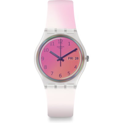 Swatch Originals Medium (34mm) GE719 Ultrafushia Horloge