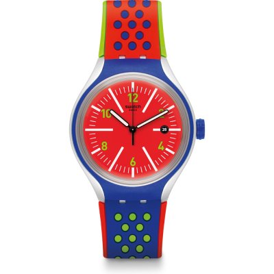 Swatch XLite YES4016 Vermelho Horloge