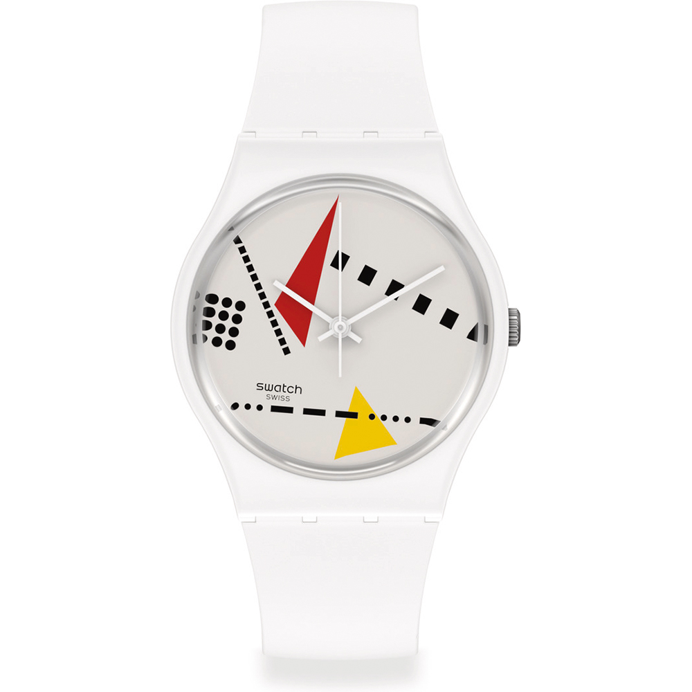 Swatch Speciale en gelimiteerde uitgaven SO31W106 Whi_Mem M horloge • EAN:  7610522843653 • Horloge.nl