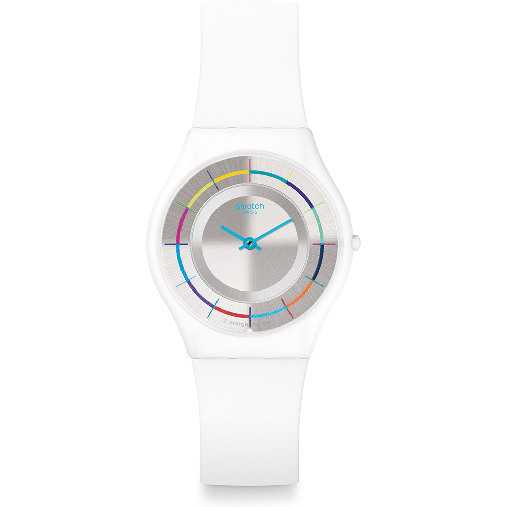 Swatch Skin SFW109 White party Horloge