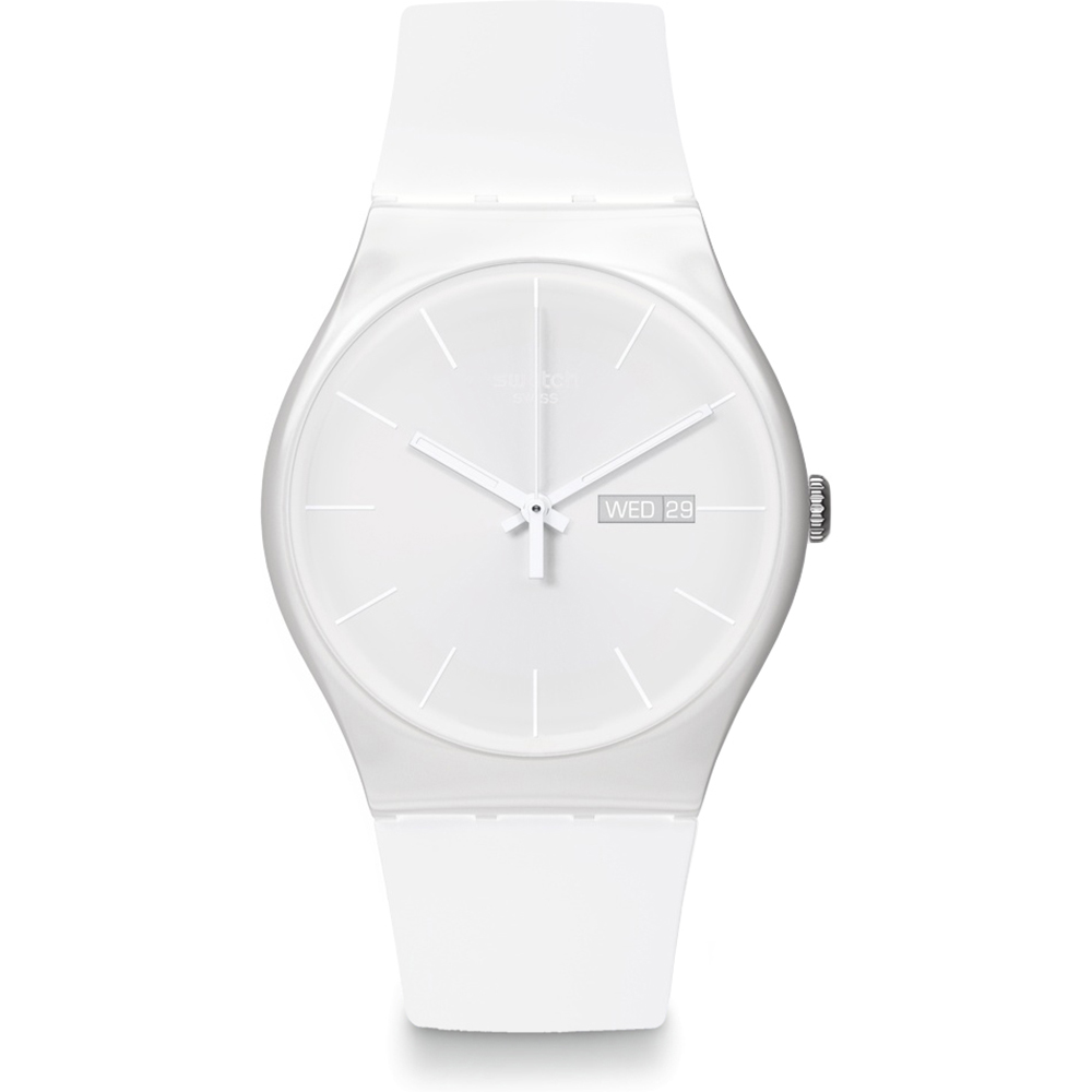 Swatch De Originals SUOW701 White Rebel horloge • EAN: 7610522252530 •  Horloge.nl