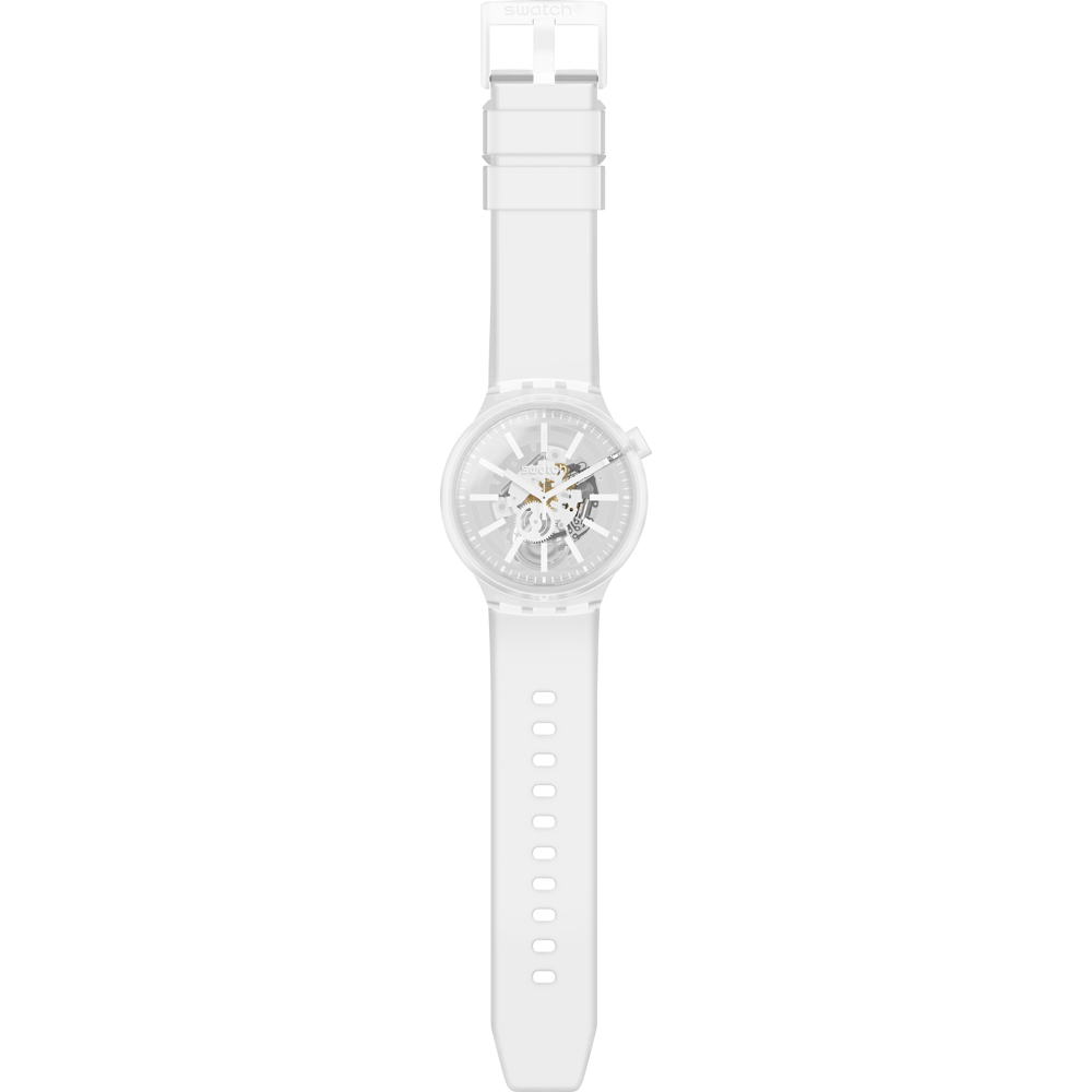 Swatch Big Bold SO27E106 WhiteInJelly horloge • EAN: 7610522826403 • Horloge .nl