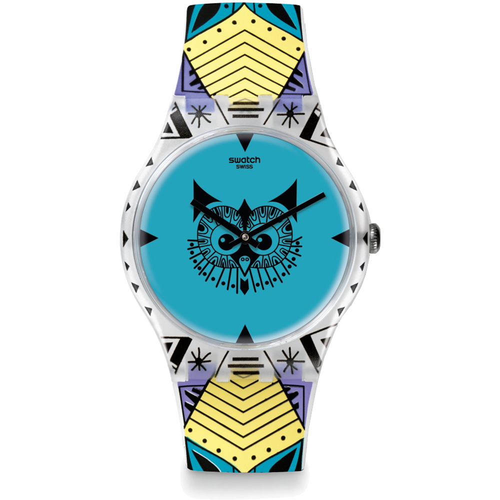 Swatch NewGent SUOZ191 Wild Totem Horloge