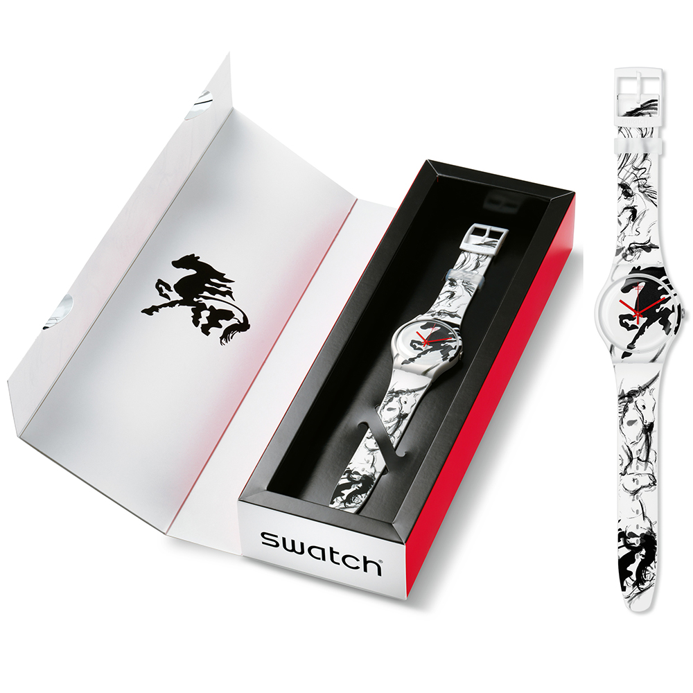 Swatch Chinese New Year Specials SUOZ169 Year Of The Horse Horloge