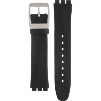 Swatch Irony - Big - YG + Scuba - YD AYGS1008 YGS1008 Bello Nero Horlogeband