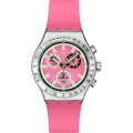 Swatch Irony - Chrono New YVS538 Berry reflective Horloge
