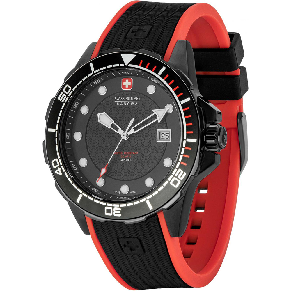 Swiss Military Hanowa Aqua 06-4315.13.007 Neptune horloge • EAN:  7612657095549 • Horloge.nl