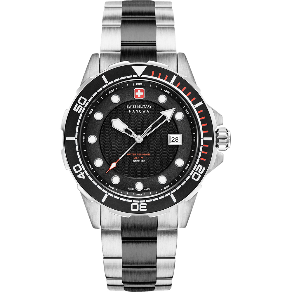 Swiss Military Hanowa Aqua 06-5315.33.007 Neptune Diver Horloge