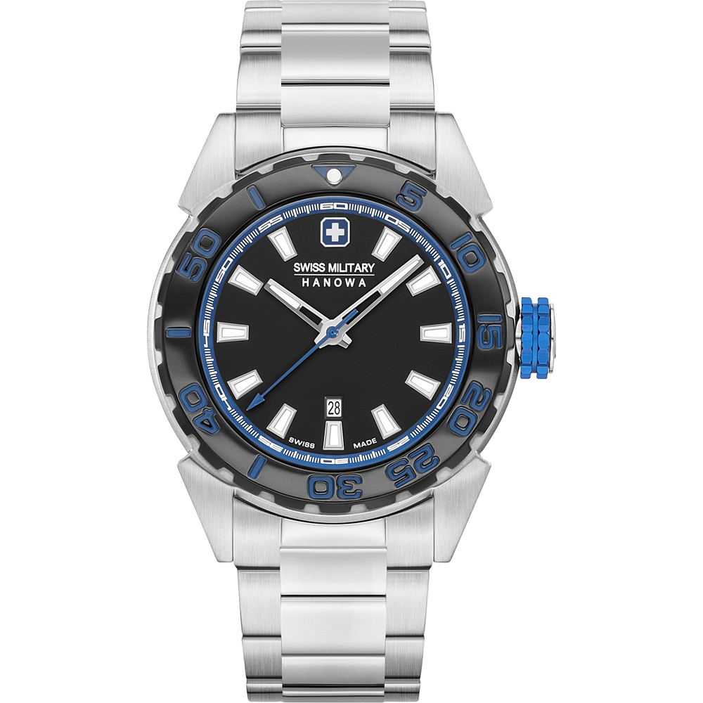 Swiss Military Hanowa Aqua 06-5323.04.007.23 Scuba Diver Horloge