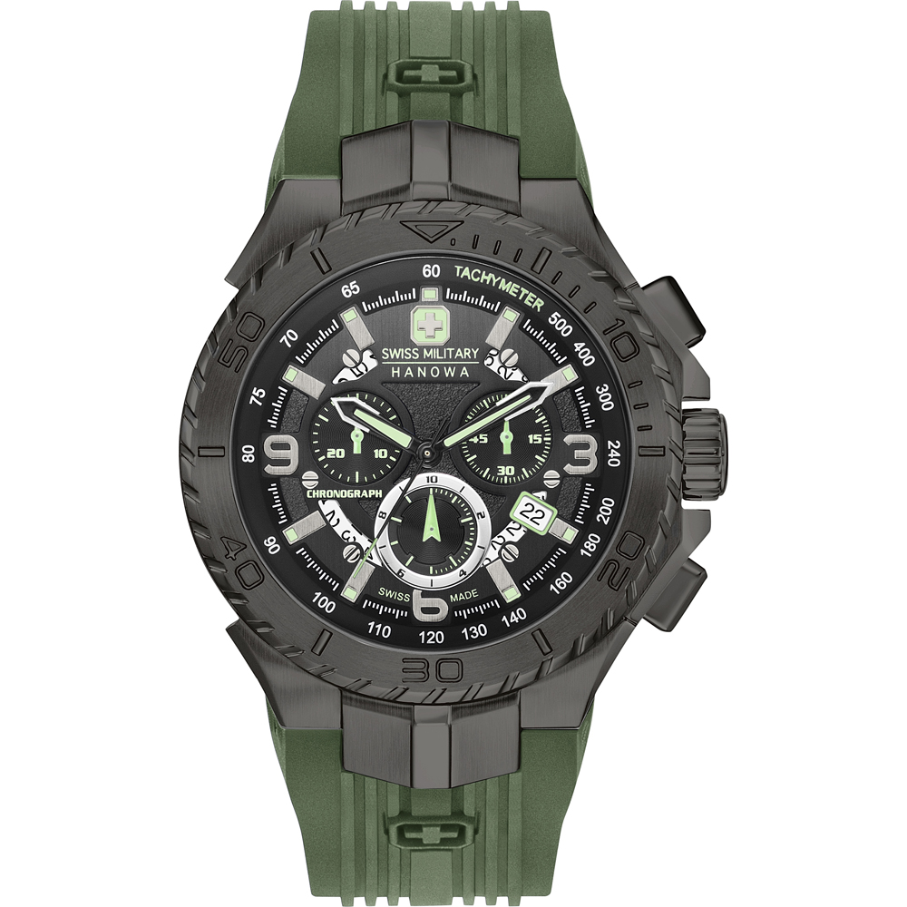 Swiss Military Hanowa Aqua 06-4329.13.007.06 Seaman Chrono Horloge