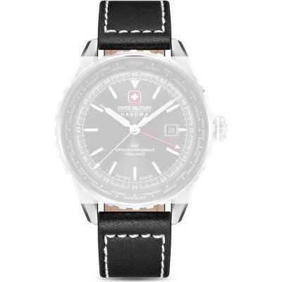 Swiss Military Hanowa SM-BA-SMWGB0003201 Afterburn GMT Horlogeband