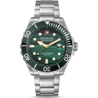 Swiss Military Hanowa Aqua SMWGH0005804 Offshore Diver 'Green Water' Limited Edition Horloge