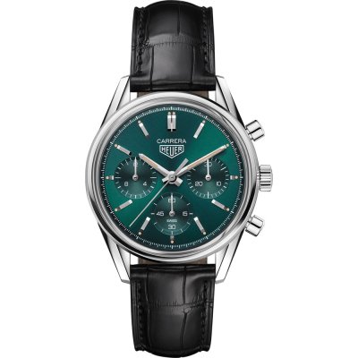 TAG Heuer CBK221F Carrera - Limited Edition - Green Dial Horloge