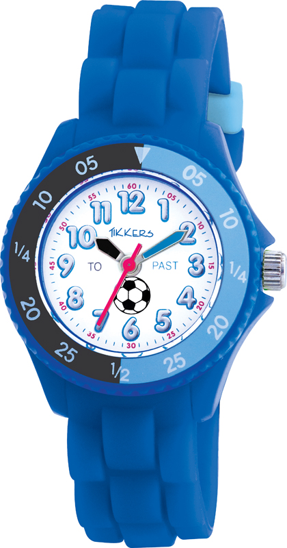 Tikkers kids TK0002 Football Fan Horloge