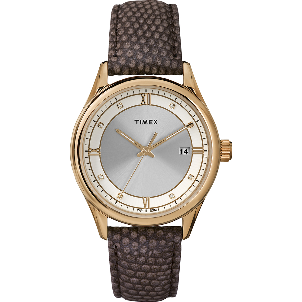 Timex Watch Time 3 hands Weekender Roman T2P558