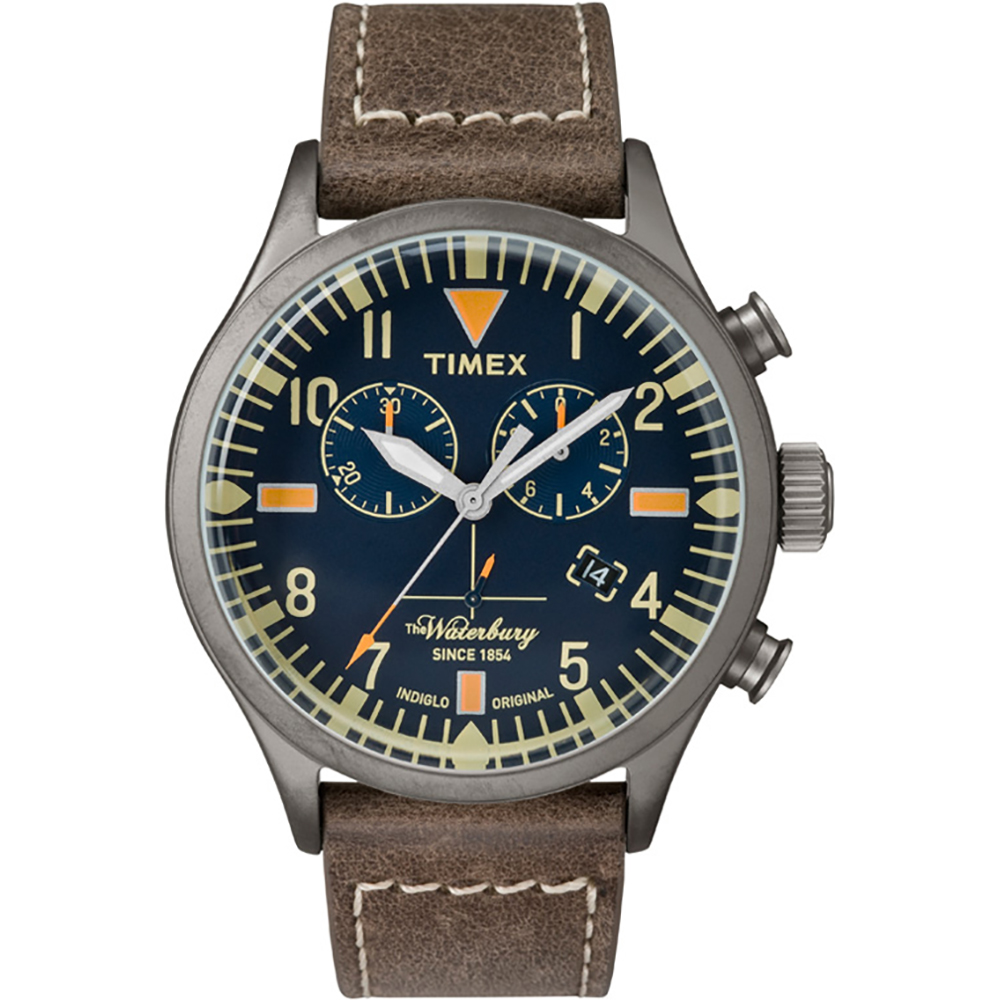 Timex Originals TW2P84100 Heritage Waterbury horloge