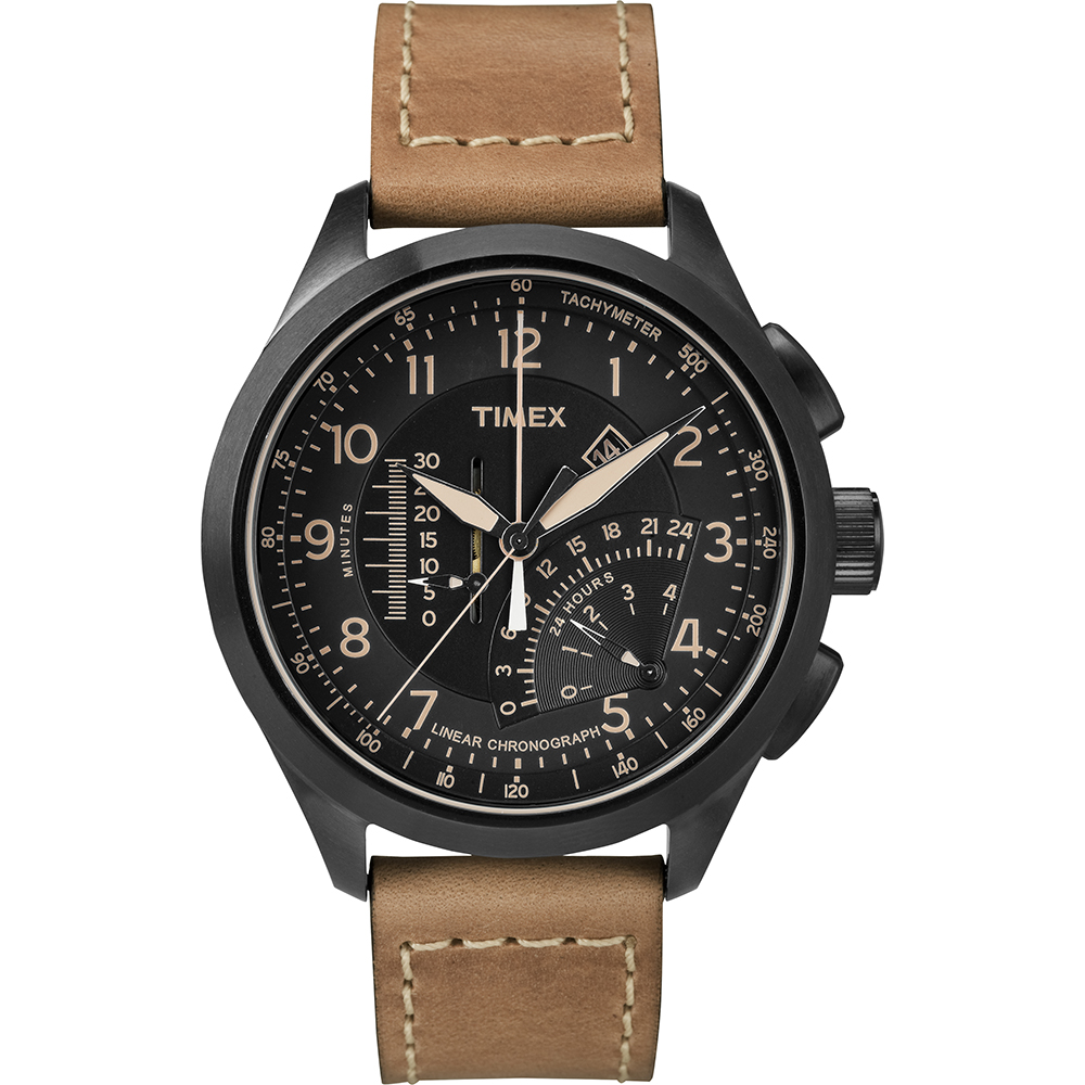 Timex IQ T2P277 IQ Linear Chronograph Horloge