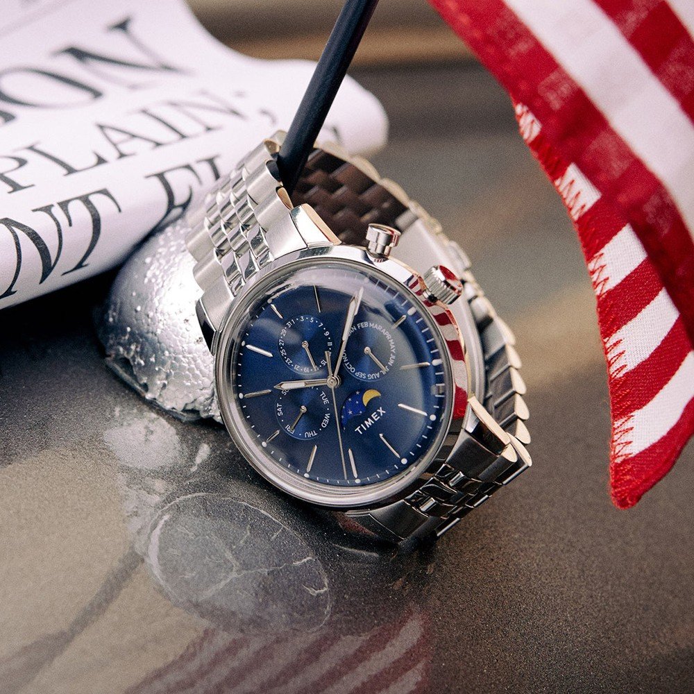 Timex HARBORSIDE COAST - Horloge - gold-coloured/silver-coloured