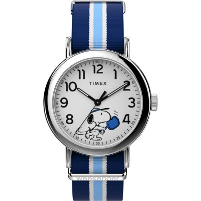 Timex X Peanuts TW2Y50600 Peanuts x Timex Weekender Pickleball Horloge