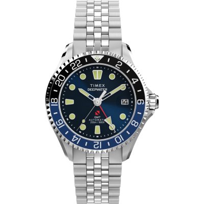 Timex Deep Water TW2Y64000 Deepwater Meridian 200 Automatic GMT Horloge