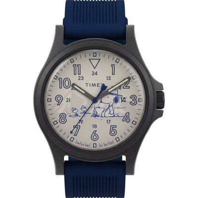 Timex X Peanuts TW2Y84700 Expedition Acadia - Peanuts Horloge