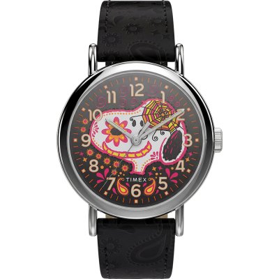 Timex X Peanuts TW2Y85900 Peanuts® x Timex Weekender® Day of the Dead Horloge