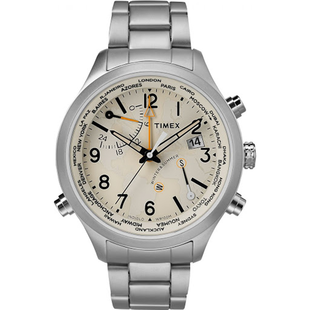 Timex IQ TW2R43400 IQ Waterbury horloge