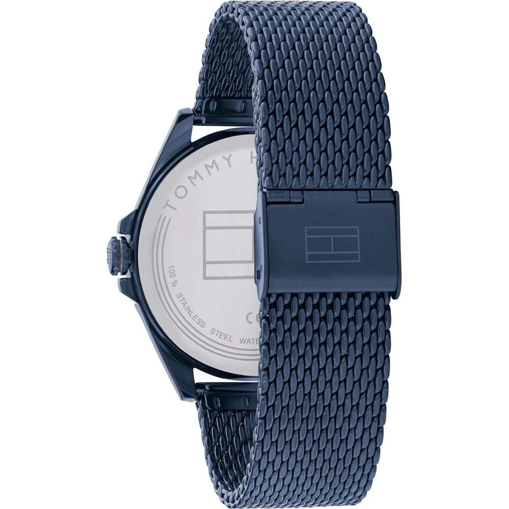 tommy hilfiger horloge blauw