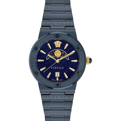 Versace VE7G00423 Greca Logo Moonphase Horloge
