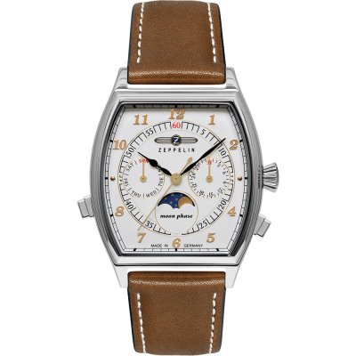 Zeppelin Metropolis 8336-1 Metropolis Moonphase Horloge