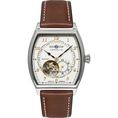 Zeppelin Metropolis 8362-1 Metropolis Open Heart Horloge