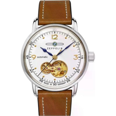 Zeppelin Barcelona 9567-1 Barcelona Ladies Open Heart Horloge